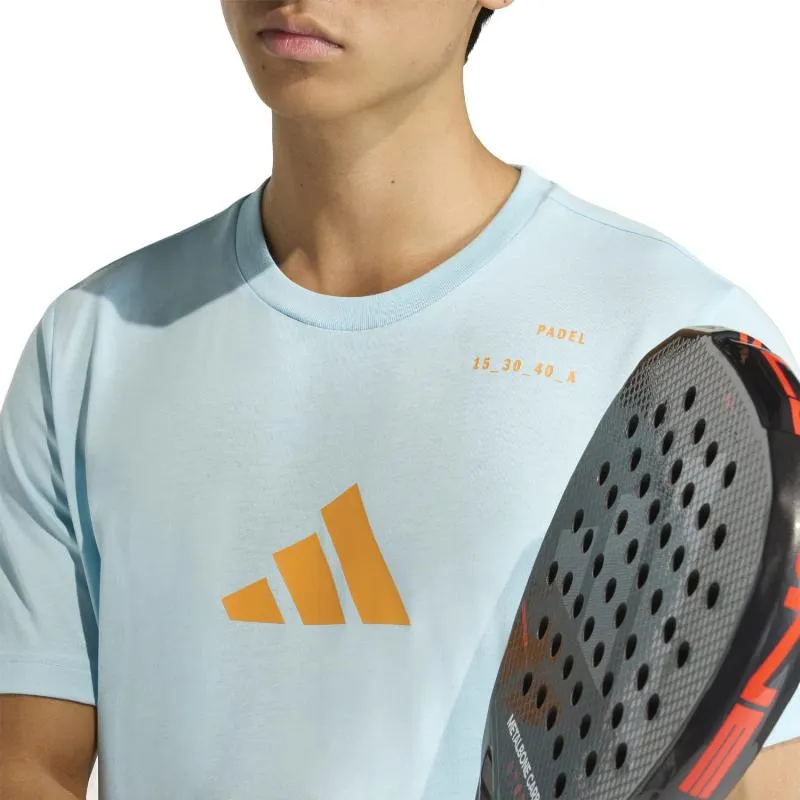 Adidas Padel Graphic Sky Blue T-shirt