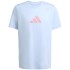Camiseta Adidas Padel Graphic Azul Claro