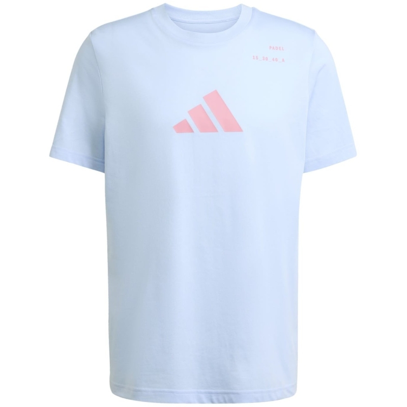 Camiseta Adidas Padel Graphic Azul Claro