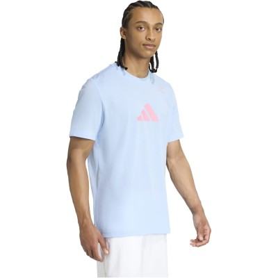 Adidas Padel Graphic Light Blue T-Shirt