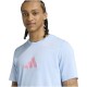 Camiseta Adidas Padel Graphic Azul Claro