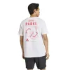 Adidas Padel Graphic White T-Shirt