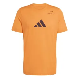 Adidas Padel Graphic Orange T-Shirt