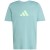 Adidas Padel Grafik Blaugrün T-Shirt