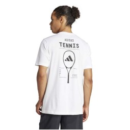 Adidas Tennis Category Graphic White T-Shirt
