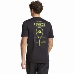 Adidas Tennis Category Graphic Black Lemon T-shirt