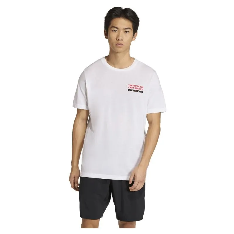 Adidas Wanted Graphic White T-Shirt