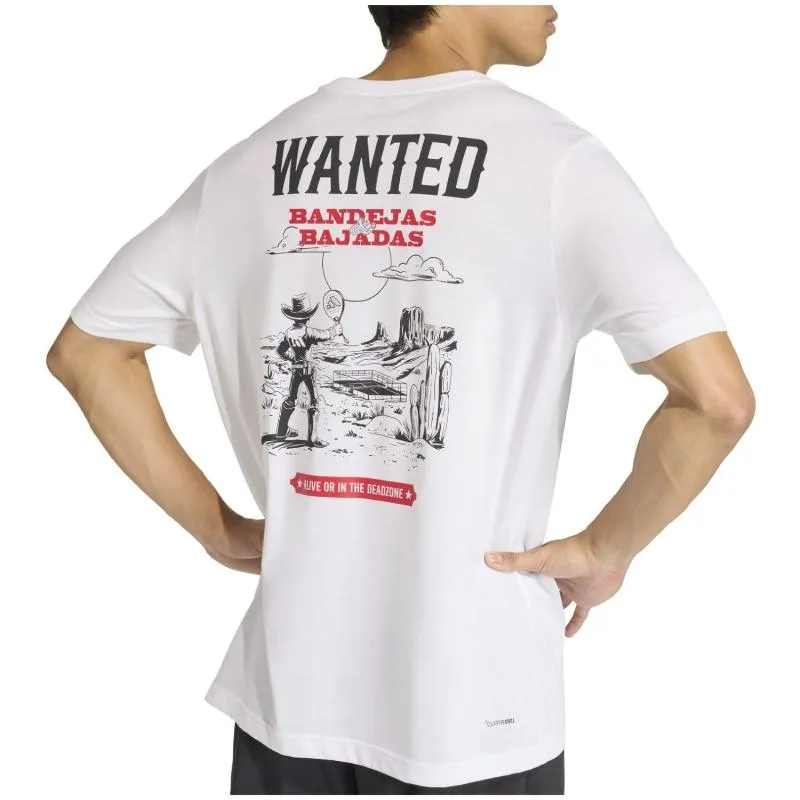 Adidas Wanted Graphic White T-Shirt