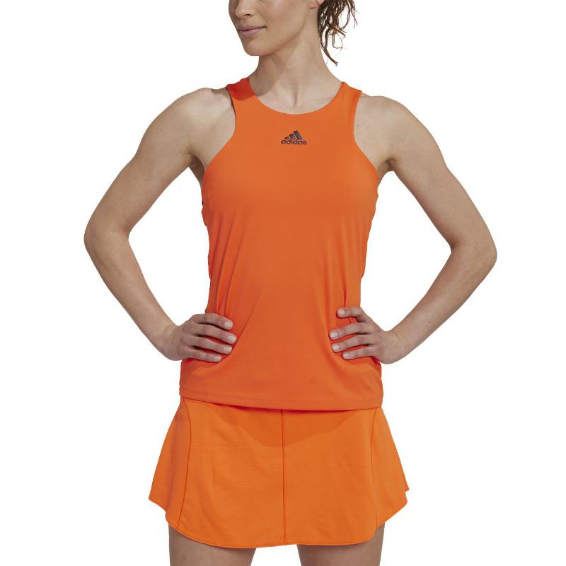Camiseta Adidas Y-Tank Naranja Negro - Barata Oferta Outlet