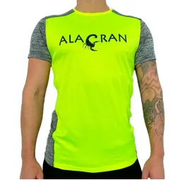 Alacran Elite Yellow Fluor Grey T-Shirt