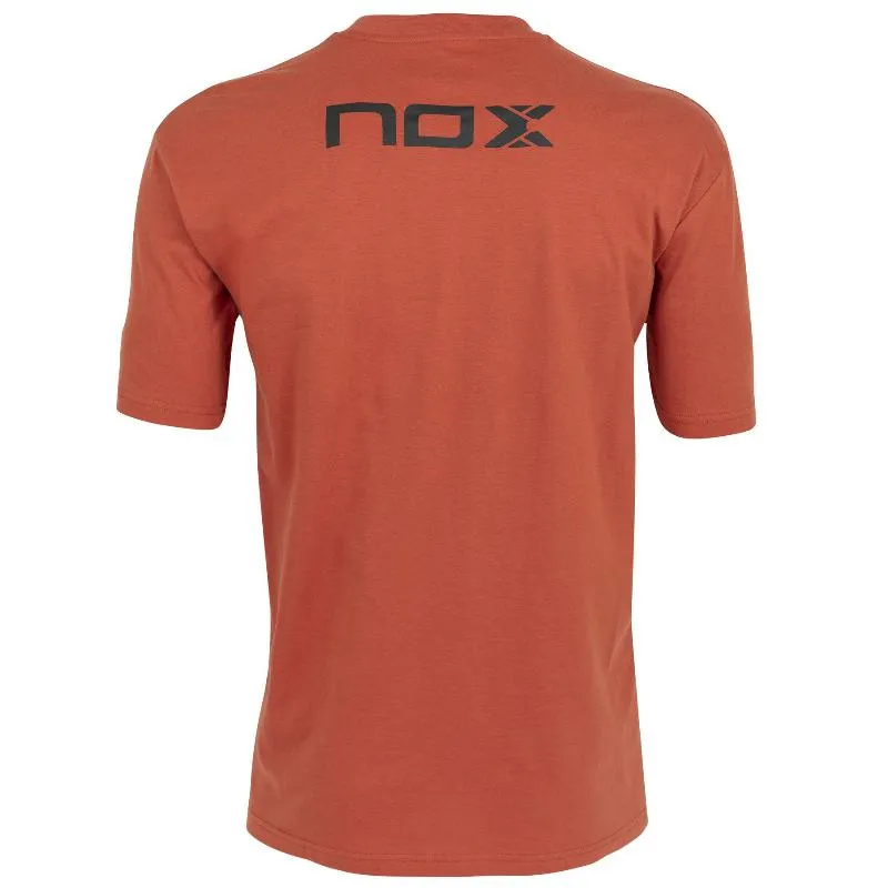 Camiseta de algodão Nox Basic Tile Black