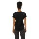 Camiseta Asics Big Logo Tee Negro Mujer - Barata Oferta Outlet