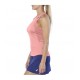 Camiseta Asics Club Tank Tirantes Grapefruit - Barata Oferta Outlet