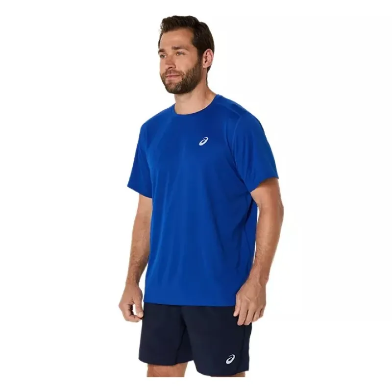 Camiseta Asics Core SS Top Azul Elétrico