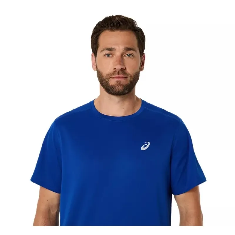 Camiseta Asics Core SS Top Azul Elétrico