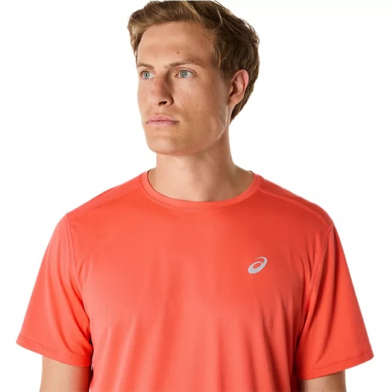 Camiseta Asics Core SS Top Coral