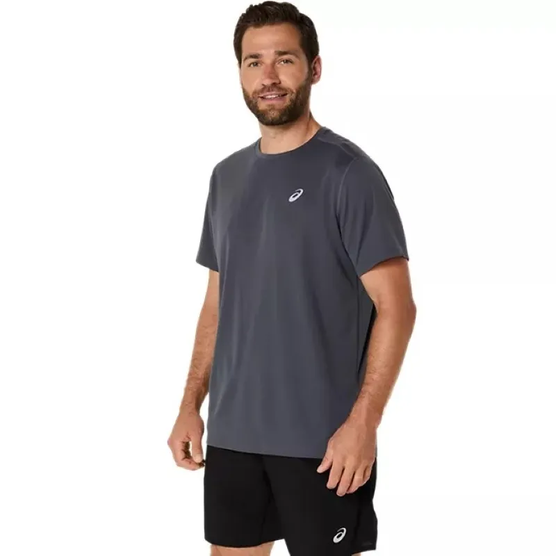 Camiseta Asics Core SS Top Gris Graphite