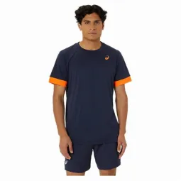 Asics Court Midnight Blue Orange T-Shirt