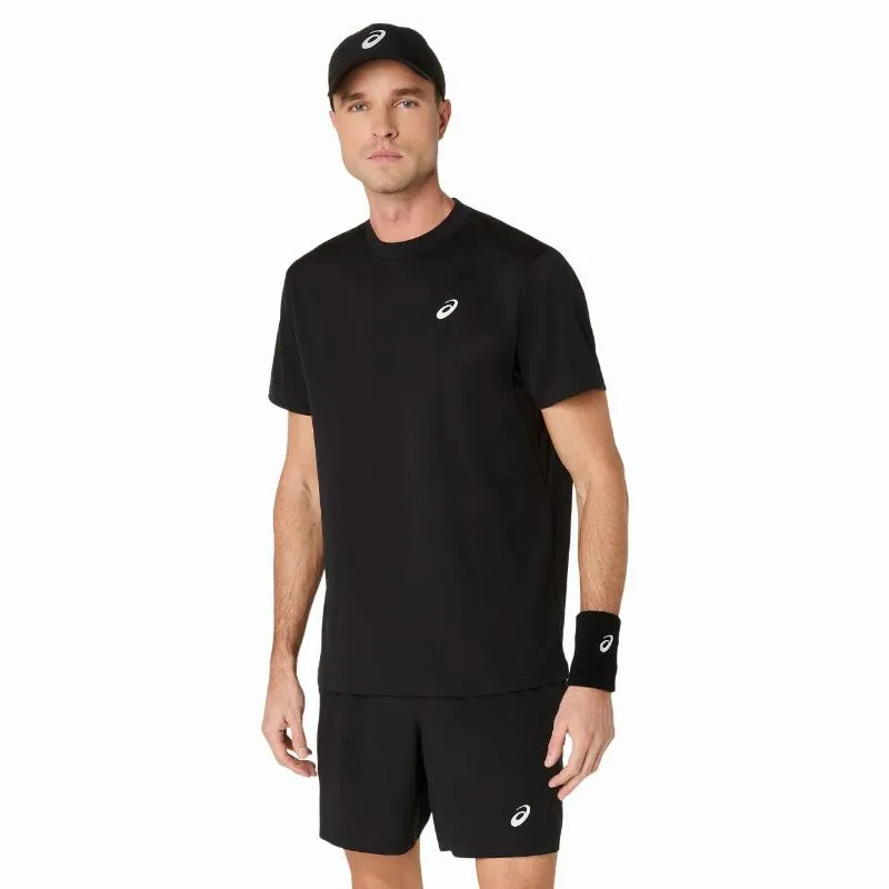 Asics Court SS Top Black T-Shirt