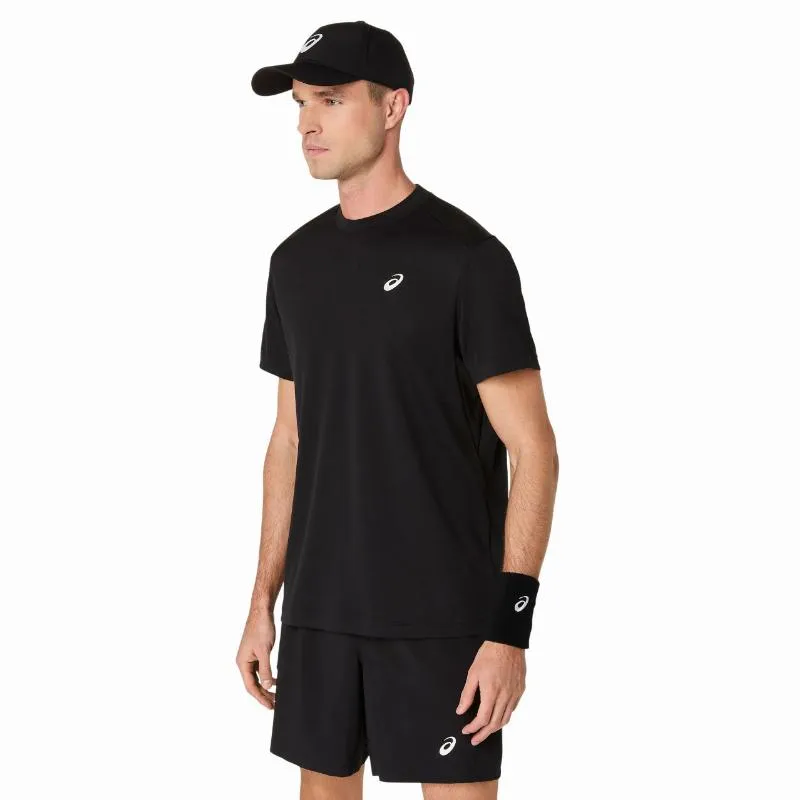 Asics Court SS Top Black T-Shirt