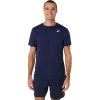 T-shirt Asics Court Stripe Marine Black