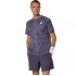 Camiseta Asics Game SS Top Gris Purpura