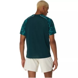 Asics Game SS Top Green Saxon T-Shirt
