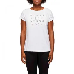 Asics Graphic Glossy White Women's T-Shirt