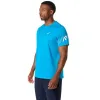 Asics Icon SS Top Blue White Cream T-shirt