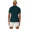 Camiseta Asics Match Seasonal Graphic Verde Saxon