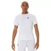 Asics Match SS Top White T-Shirt