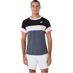 T-shirt Asics Match SS Top Black Grey