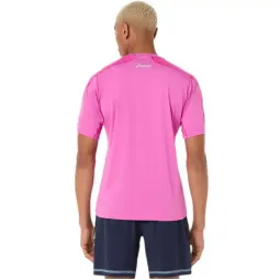 Camiseta Asics Match SS Top Rosa Sakura