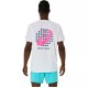 Asics Padel Court Graphic SS Top White T-Shirt