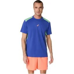 Asics Padel Court SS Top Cobalt Blue Mint T-Shirt