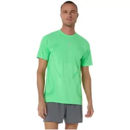 Camiseta Asics Road Seamless SS Top Verde