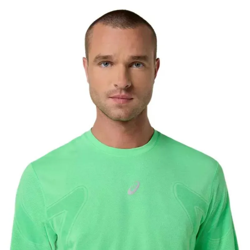 Camiseta Asics Road Seamless SS Top Verde