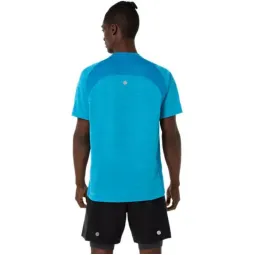 Asics Road SS Top Aegean Blue T-Shirt
