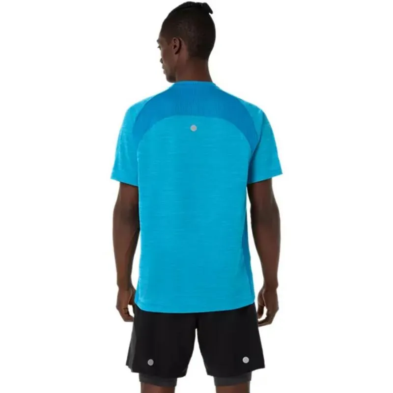 Asics Road SS Top Aegean Blue T-Shirt
