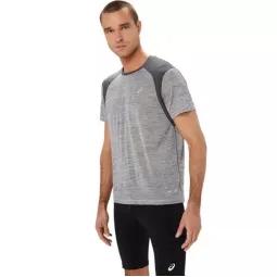 Asics Road SS Top T-Shirt Gris