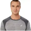 Camiseta Asics Road SS Top Cinza