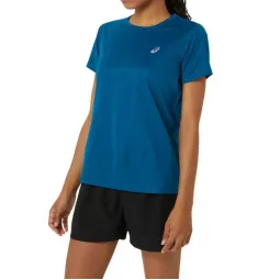 Asics Silver Petrol Blue Women's T-Shirt