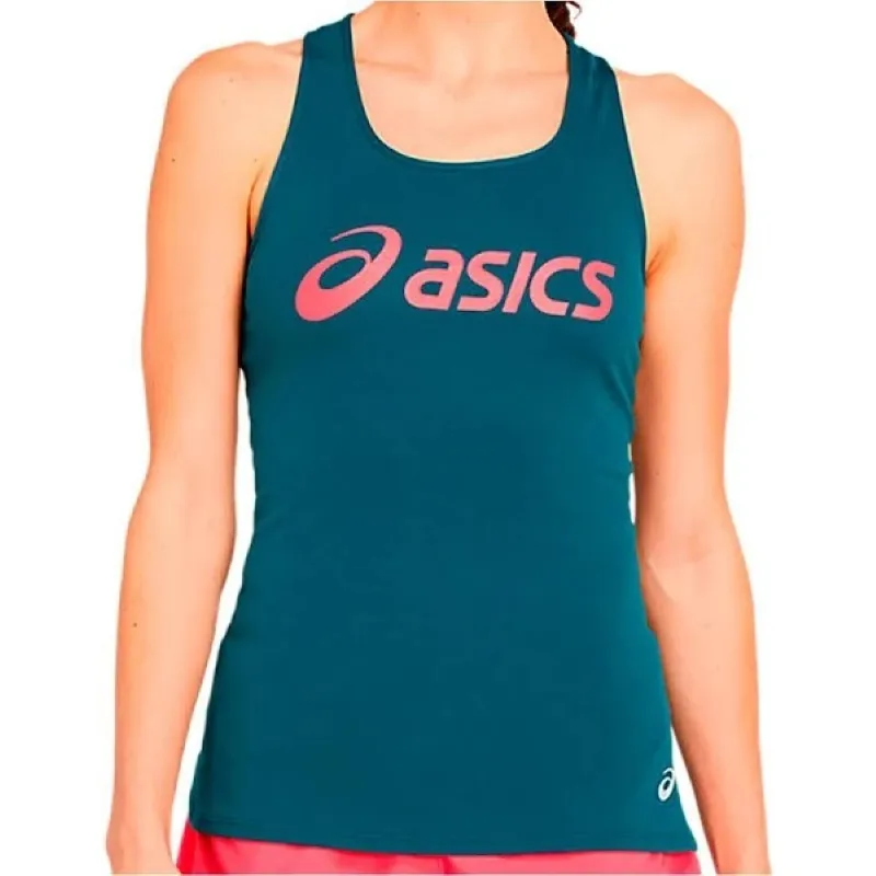 Asics Silver Tank Green Women''s T-Shirt