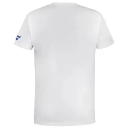 Camiseta Babolat Exercise Blanco