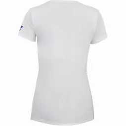 Camiseta Babolat Exercise Blanco Azul Junior