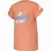 Camiseta Babolat Exercise Graphic Naranja Junior