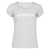 Camiseta Babolat Exercise Gris Jaspeado Mujer