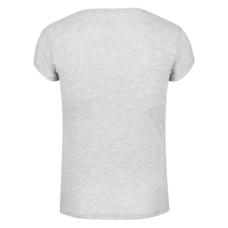 Camiseta Babolat Exercise Gris Jaspeado Mujer