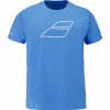 Camiseta Babolat Exercise Message Azul