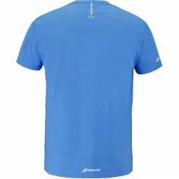 Camiseta Babolat Exercise Message Azul
